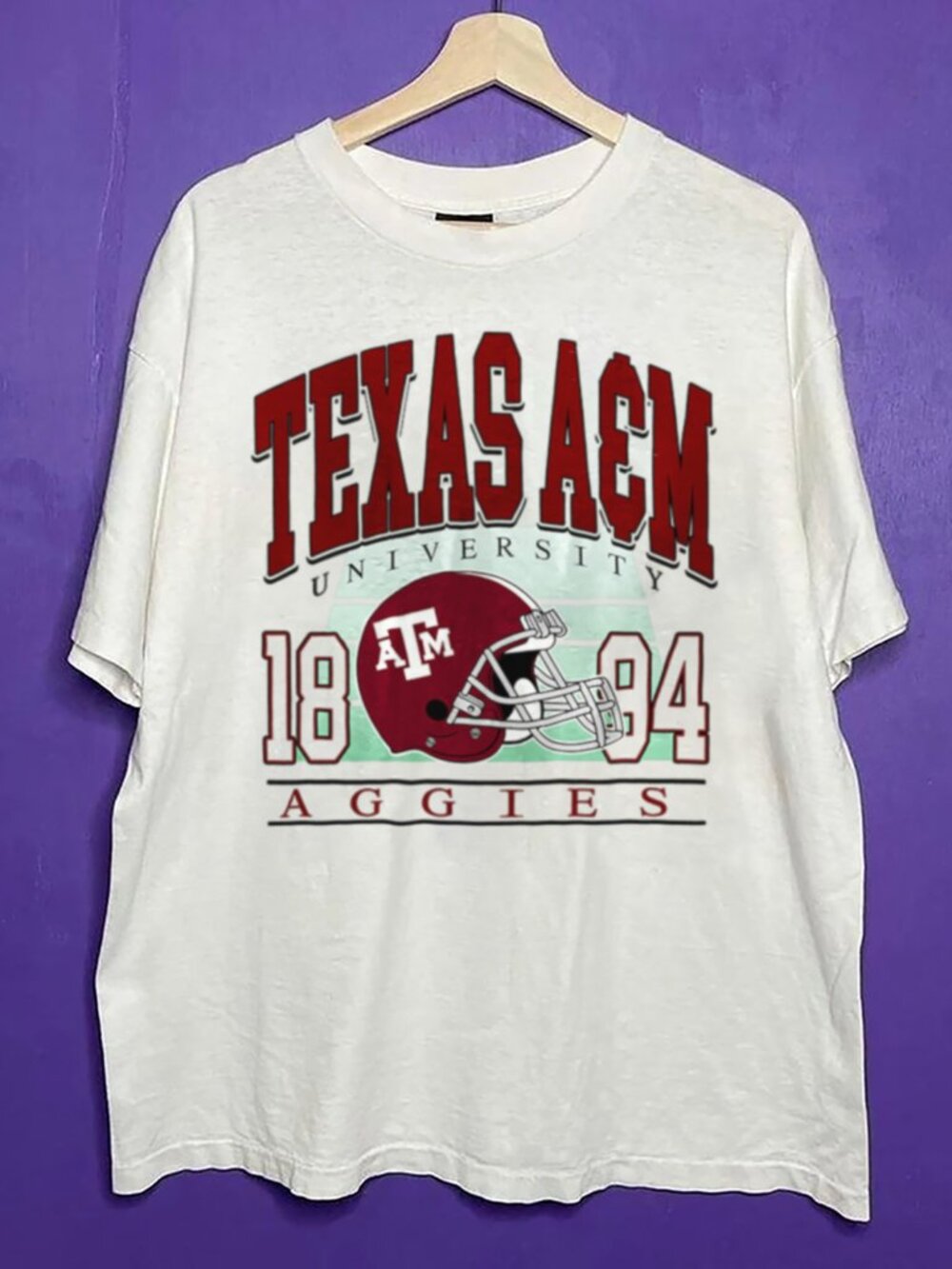 90s Vintage Texas A&M Aggies NCAA Football Shirt, Texas A&M University Shirt Tee